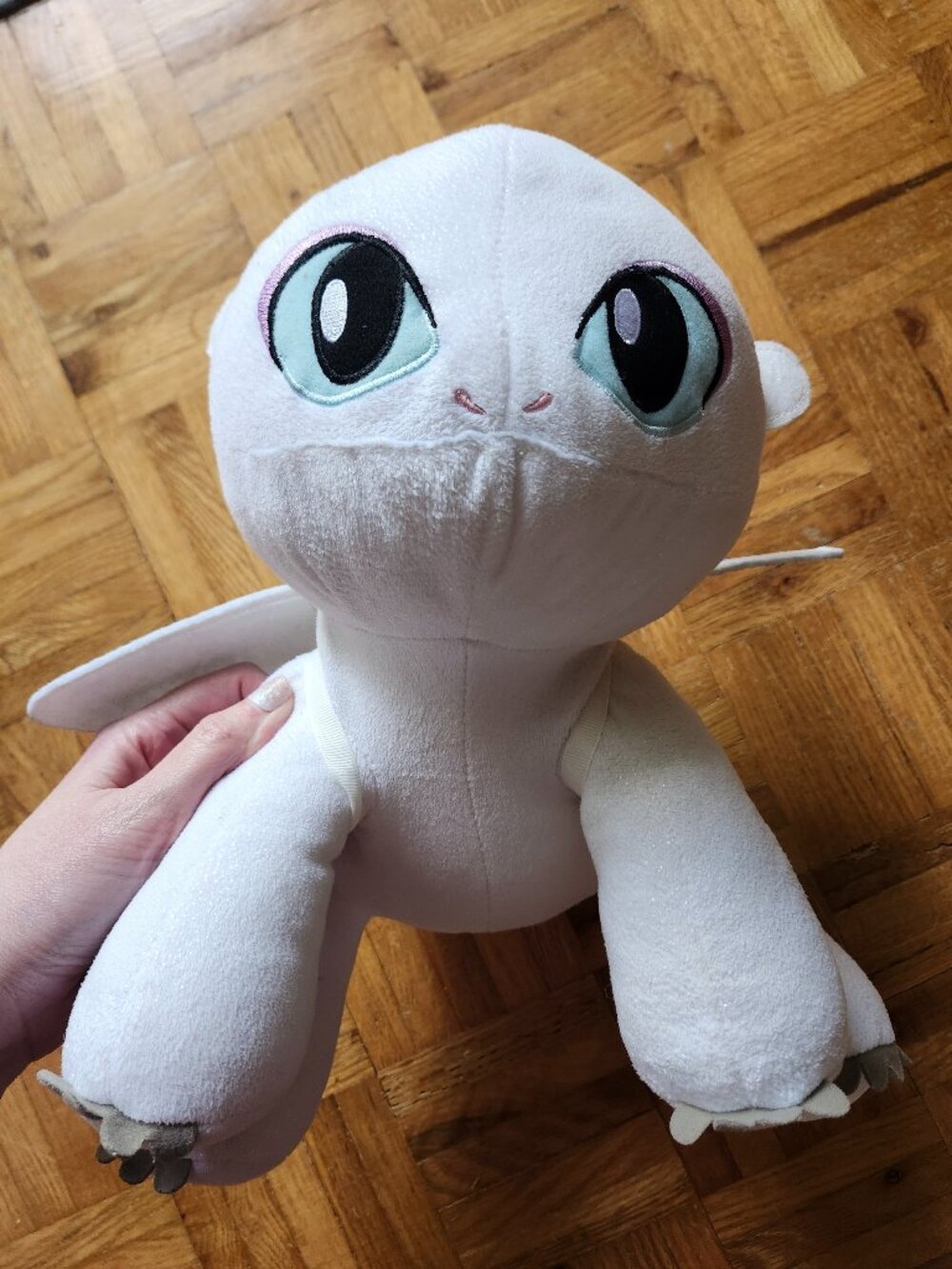 Build-A-Bear 2019 How to Train Your Dragon Light Fury Plush